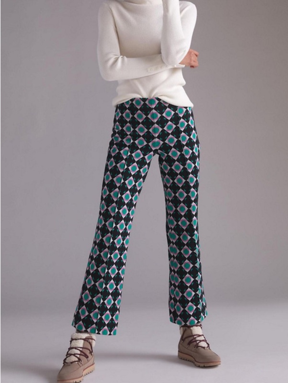 Anthropologie Maeve The Margot Kick Flare Pants Size XL